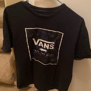 Black Vans tee